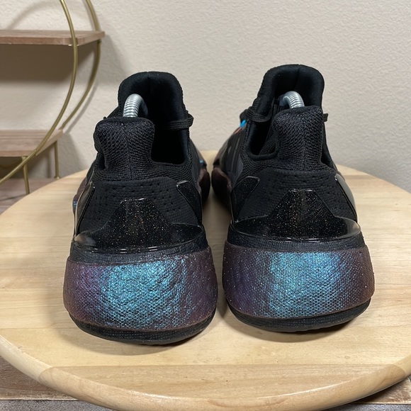 Adidas mens Boost Core Black sneakers size 9 - Picture 4 of 8